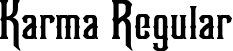 Karma Regular font | Karma-Regular.otf