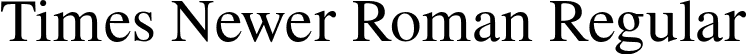 Times Newer Roman Regular font | TimesNewerRoman-Regular.otf