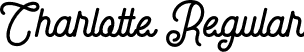 Charlotte Regular font | Charlotte.ttf