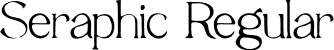 Seraphic Regular font | Seraphic.otf