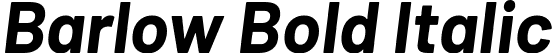 Barlow Bold Italic font | Barlow-BoldItalic.ttf