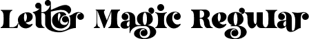 Letter Magic Regular font | letter-magic.ttf