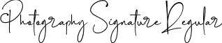 Photography Signature Regular font | photographysignature-rpype.ttf