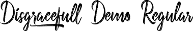 Disgracefull Demo Regular font | DisgracefullDemoRegular.ttf