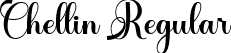 Chellin Regular font | chellin.ttf