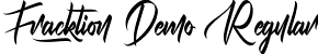 Fracktion Demo Regular font | FracktionDemoRegular.ttf