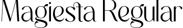 Magiesta Regular font | Magiesta.ttf