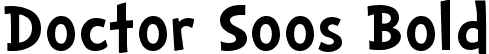 Doctor Soos Bold font | Doctor Soos Bold 2.1.ttf