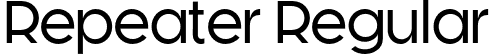 Repeater Regular font | repeater-regular.otf