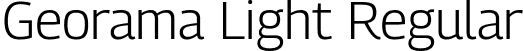 Georama Light Regular font | Georama-Light-2.ttf