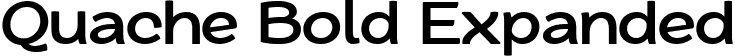 Quache Bold Expanded font | Quacheboldexpandedpersonal-PKqYx.ttf