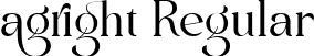 agright Regular font | agright regular.ttf