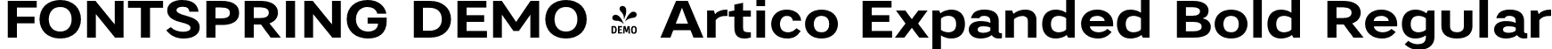 FONTSPRING DEMO - Artico Expanded Bold Regular font | Fontspring-DEMO-articoexpanded-bold.otf