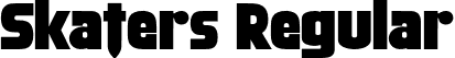 Skaters Regular font | Skaters.otf