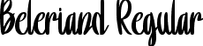 Beleriand Regular font | Beleriand.ttf