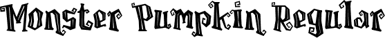 Monster Pumpkin Regular font | Monster Pumpkin.ttf