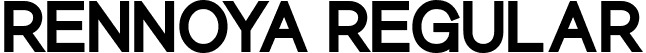 Rennoya Regular font | Rennoya.otf