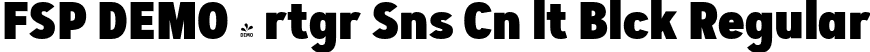 FSP DEMO - rtgr Sns Cn lt Blck Regular font | Fontspring-DEMO-artegra_sans-condensed-alt-900-black.otf