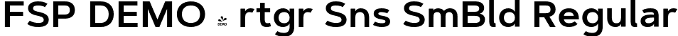 FSP DEMO - rtgr Sns SmBld Regular font | Fontspring-DEMO-artegra_sans-600-semibold.otf