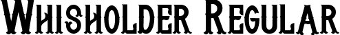 Whisholder Regular font | whisholderregular-l3ea5.ttf