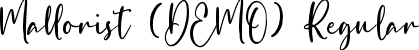 Mallorist (DEMO) Regular font | Mallorist-DEMO.otf