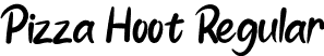 Pizza Hoot Regular font | PizzaHoot.otf