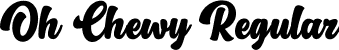 Oh Chewy Regular font | oh-chewy.ttf