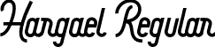 Hargael Regular font | otf.otf