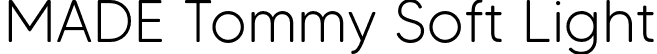 MADE Tommy Soft Light font | MADE-Tommy-Soft-Light-PERSONAL-USE.otf