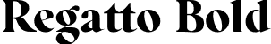 Regatto Bold font | regatto.ttf