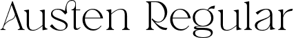 Austen Regular font | Austen-Regular.ttf