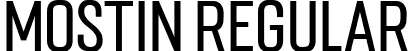 Mostin Regular font | MostinRegular-3z6wy.ttf