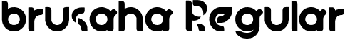 brusaha Regular font | oblong.ttf