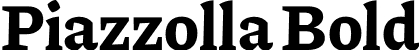 Piazzolla Bold font | Piazzolla-Bold.otf