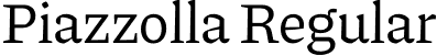Piazzolla Regular font | Piazzolla-Regular.otf