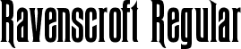 Ravenscroft Regular font | Ravenscroft.ttf