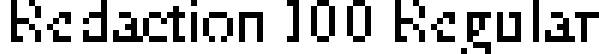 Redaction 100 Regular font | Redaction100-Regular.otf