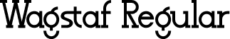 Wagstaf Regular font | Wagstaf-gxXKP.otf