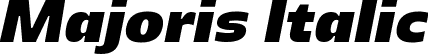 Majoris Italic font | Majoris_Italic.ttf