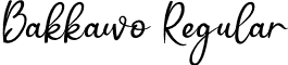 Bakkawo Regular font | Bakkawo.otf