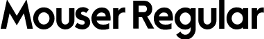 Mouser Regular font | Mouser D.otf