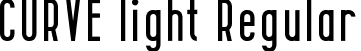 CURVE light Regular font | CurveLight-Pemx.ttf