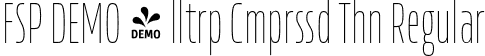 FSP DEMO - lltrp Cmprssd Thn Regular font | Fontspring-DEMO-allotropecomp-thin.otf