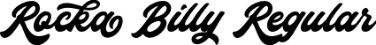 Rocka Billy Regular font | rocka-billy-demo-version.otf