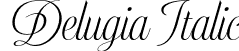 Delugia Italic font | Delugia.otf