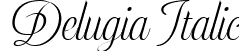 Delugia Italic font | Delugia.ttf