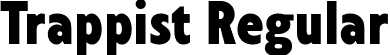 Trappist Regular font | trappist-regular.ttf