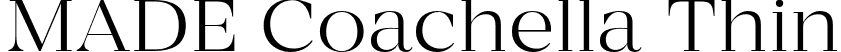 MADE Coachella Thin font | made-coachella-thin-personal-use.otf