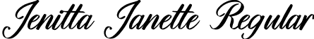 Jenitta Janette Regular font | JenittaJanette.otf