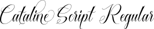 Cataline Script Regular font | cataline-script.ttf